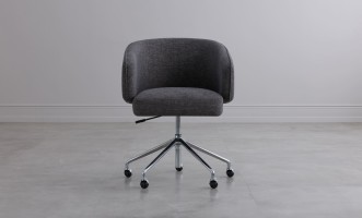Arnold Office Armchair (Lola Graphite)