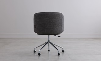 Arnold Office Armchair (Lola Graphite)