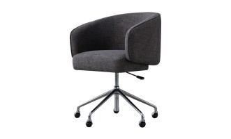 Arnold Office Armchair (Lola Graphite)