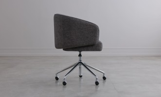 Arnold Office Armchair (Lola Graphite)