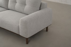Travis 2-Seater Straight Sofa (fabric DFC7A)