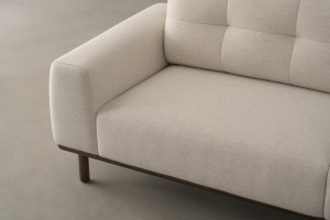 Travis 2-Seater Straight Sofa (fabric DFC1A)