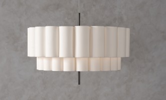Celine Large White Pendant Lamp