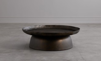 Chara Coffee Table Bronze Finish