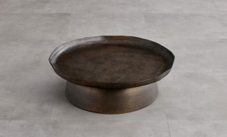 Chara Coffee Table Bronze Finish