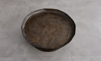 Chara Coffee Table Bronze Finish