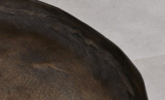Chara Coffee Table Bronze Finish