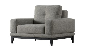 Foster Armchair with Black Oak Legs - Cosmic B 2141-18