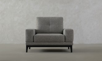 Foster Armchair with Black Oak Legs - Cosmic B 2141-18
