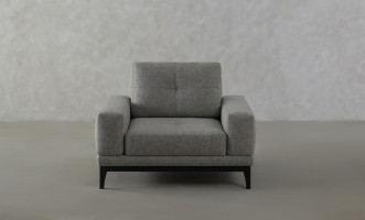Foster Armchair with Black Oak Legs - Cosmic B 2141-18