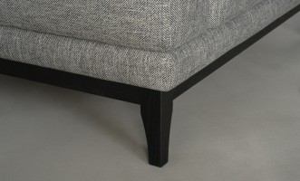 Foster Armchair with Black Oak Legs - Cosmic B 2141-18