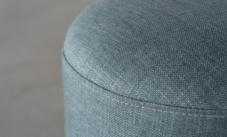 Terry Pouf turquoise Color (DK11 fabric)