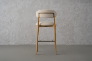 Bradley Bar Stool Natural Oak (Cushing Snow)