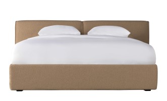 Double Bed 180x200 cm (Fabric: EASY BOUCLE col.11 CLAY (Cat. 3))