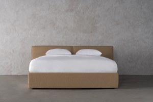 Double Bed 180x200 cm (Fabric: EASY BOUCLE col.11 CLAY (Cat. 3))