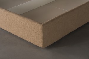 Double Bed 180x200 cm (Fabric: EASY BOUCLE col.11 CLAY (Cat. 3))