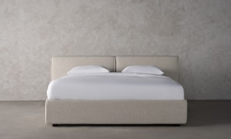 Double Bed 180x200 cm with Storage (Fabric: Corso col.06)