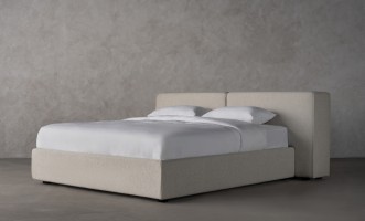 Double Bed 180x200 cm with Storage (Fabric: Corso col.06)