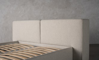 Double Bed 180x200 cm with Storage (Fabric: Corso col.06)