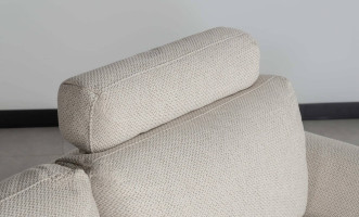 Calgary Light Gray Right Facing Corner Sofa