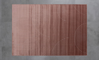 Groove Terracota Carpet 160x230 cm