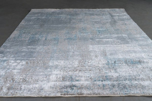 Tsunami Blue Carpet 380x476 cm