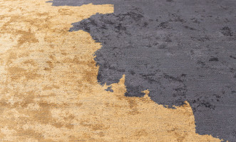 Vulcano Charcoal/Mustard Carpet 160x230 cm