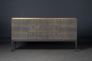 Glamour Chest of Drawers with 2 Doors and 3 Drawers