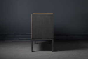 Glamour Chest of Drawers with 2 Doors and 3 Drawers