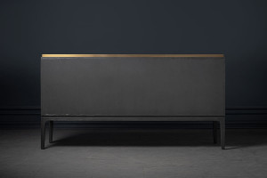 Glamour Chest of Drawers with 2 Doors and 3 Drawers