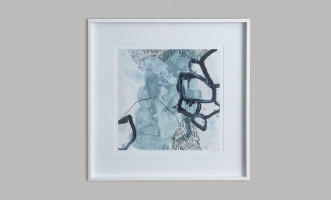 Poster Blue Slate III