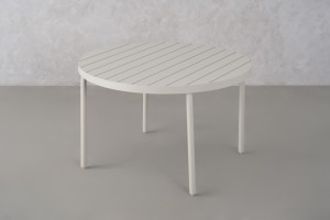 Taormina Light Round Dining Table D120 cm Haze Sandy