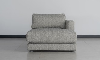 Narvik Mix Canape Lounge Section Sofa Right Arm (Fabric: Corso D col.18)