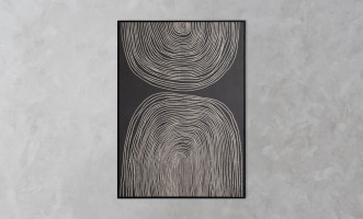 Canvas Black I Wall art