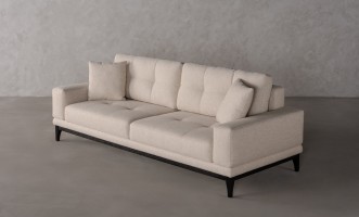 Foster Sofa Bed with Black Oak Legs (Cosmic 21540-04)