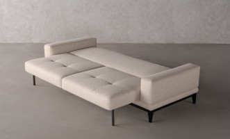 Foster Sofa Bed with Black Oak Legs (Cosmic 21540-04)