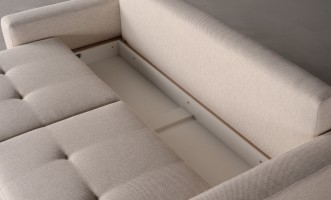Foster Sofa Bed with Black Oak Legs (Cosmic 21540-04)