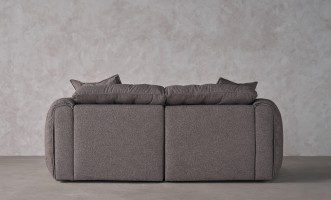 Nuvola 2-seater Straight Sofa (Fabric: FIORD PLAIN col.106 (Cat. 3))
