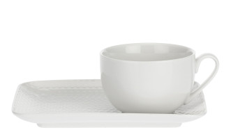 Aperegina Breakfast Set Cup and Platter