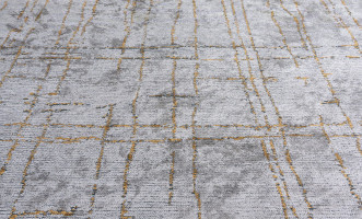 Lines Mustard Carpet 240x340 cm
