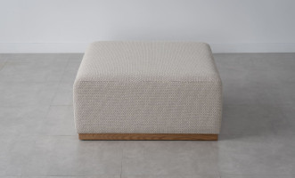 Square Ottoman (Fabric A1417 Color 4C)