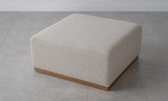 Square Ottoman (Fabric A1417 Color 4C)