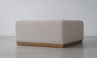 Square Ottoman (Fabric A1417 Color 4C)
