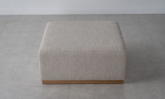 Square Ottoman (Fabric A3063 Color 3A)
