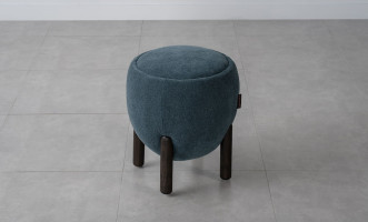 Tommy Ottoman (Fabric Chloe Teal)