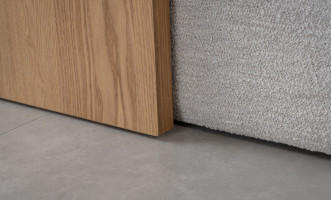 Aubern Coffee Ottoman (Fabric A3196, Color 1A)