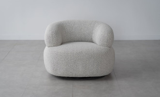 Cloud Swivel Armchair (Fabric Bella #13)