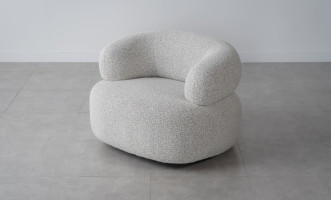 Cloud Swivel Armchair (Fabric Bella #13)