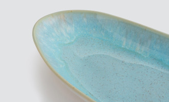 Eivissa Oval Platter Sea Blue 41 cm