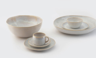 Eivissa Coffee Cup and Saucer Sand Beige 70 ml